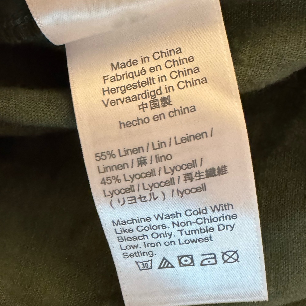 NWT J. Crew SEASIDE Linen Blend Drawstring Mini Skirt with Cream Tie, S - Picture 6 of 11